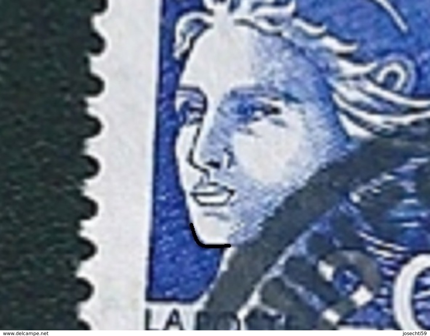 N° 3090 Type Marianne De Luquet  2  Frs  Oblitéré France 1997 ( Menton Carré ) - Usados