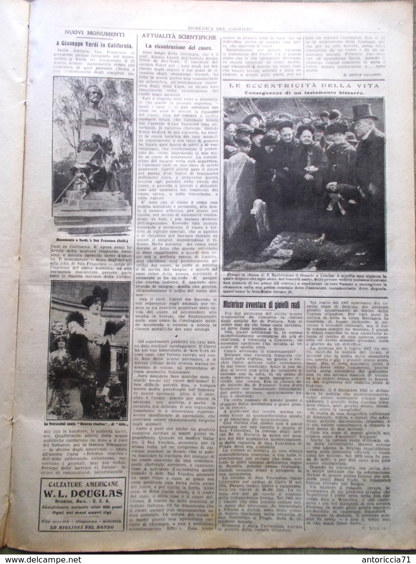 La Domenica Del Corriere 3 Maggio 1914 Centenario Napoleone Elba Venezia Messico - War 1914-18