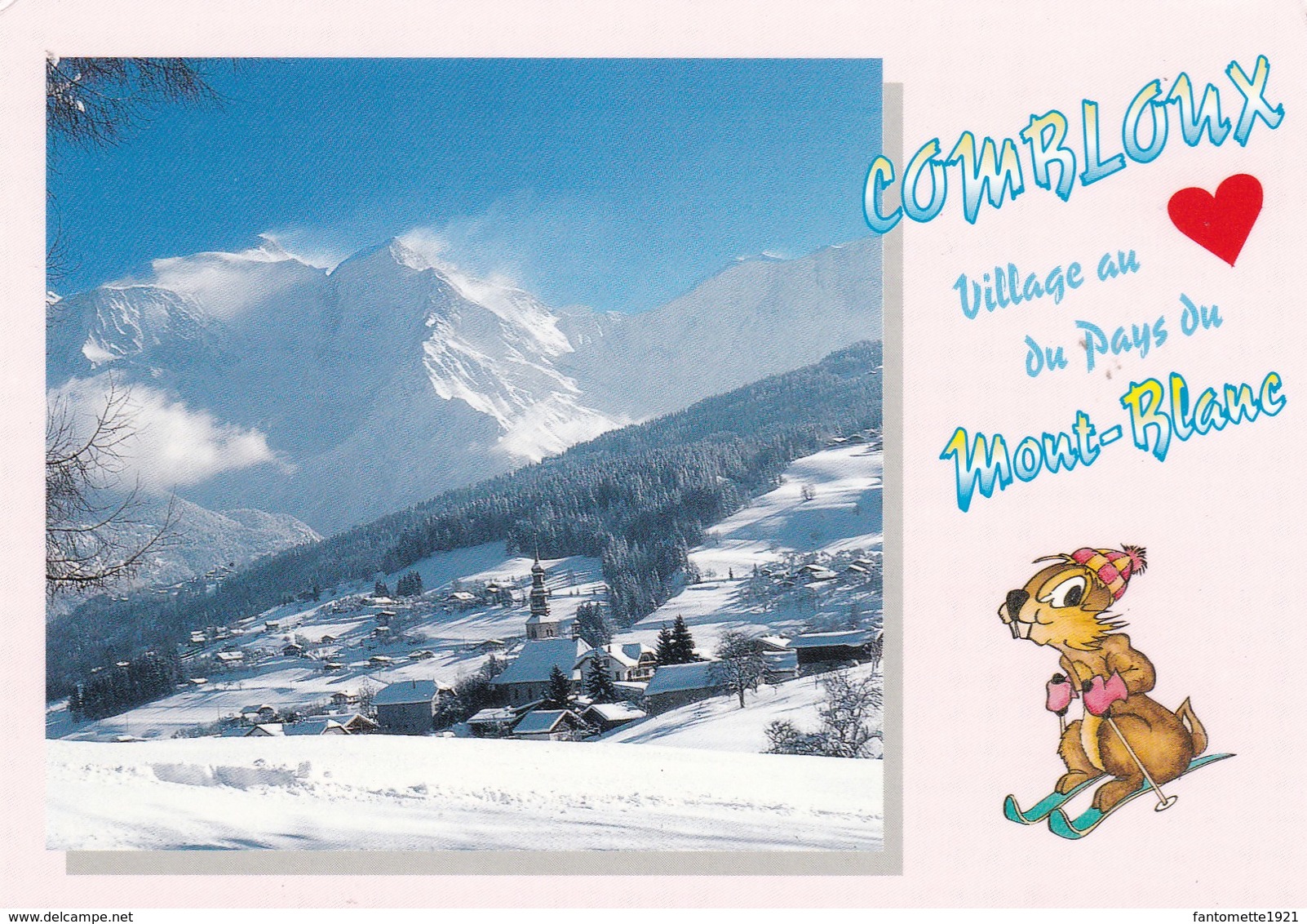 COMBLOUX LE VILLAGE FACE AU MONT BLANC (dil427) - Combloux