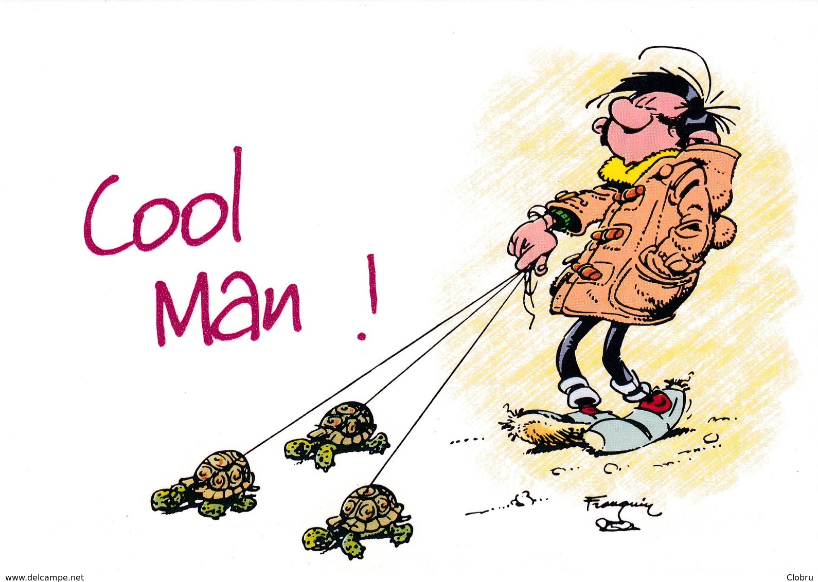 1746 Gaston Lagaffe Par Franquin (1999), Cool Man ! - Bandes Dessinées