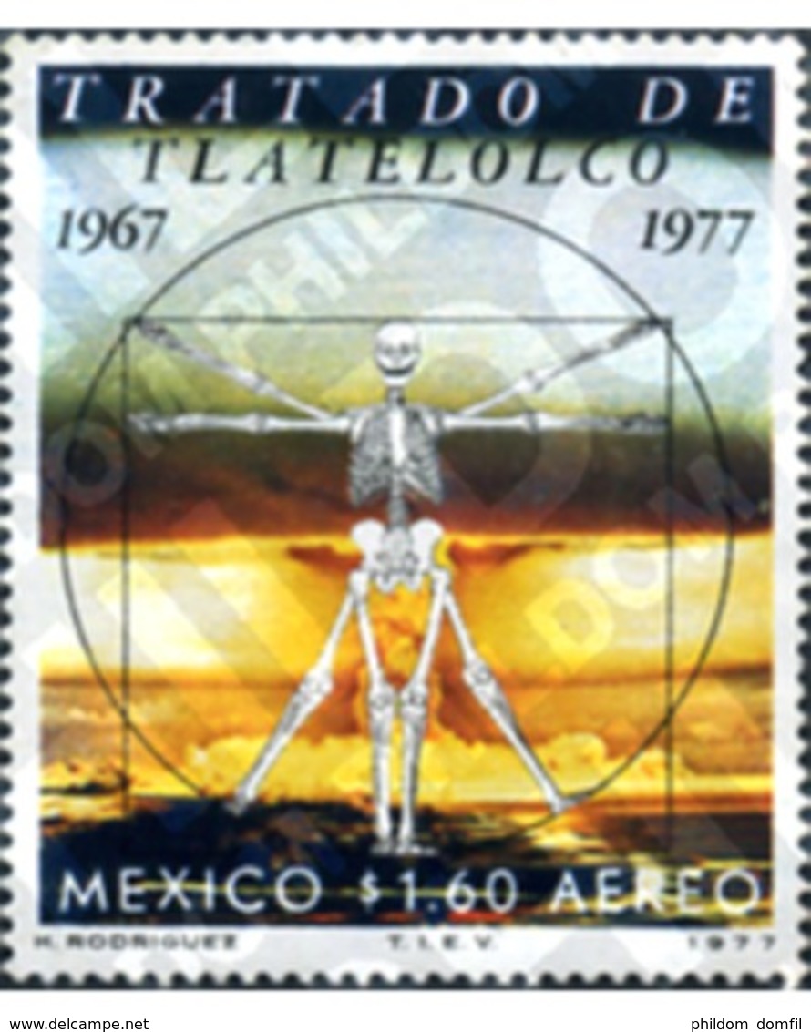 Ref. 182551 * MNH * - MEXICO. 1977. 10 ANIVERSARIO DEL TRATADO DE TLATELOLCO - Other & Unclassified