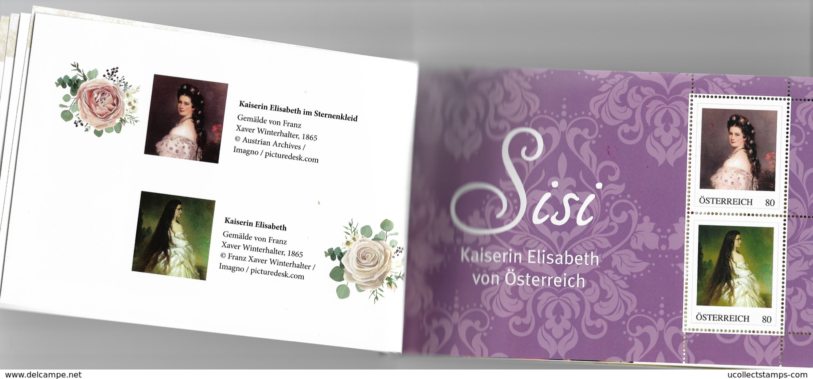 Oostenrijk Austria 2019  Kaiserin Sisi  Booklet          Postfris/mnh/neuf - Andere & Zonder Classificatie