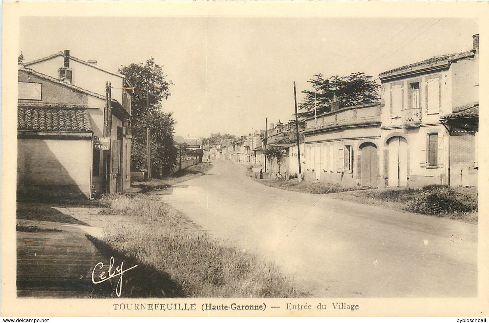 CPA 31 Haute Garonne Tournefeuille Entrée Du Village - Altri & Non Classificati