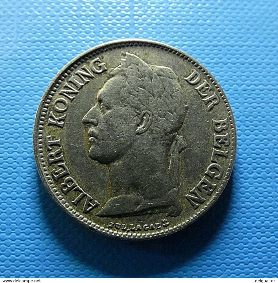 Belgian Congo 50 Centimes 1924 - 1910-1934: Albert I.