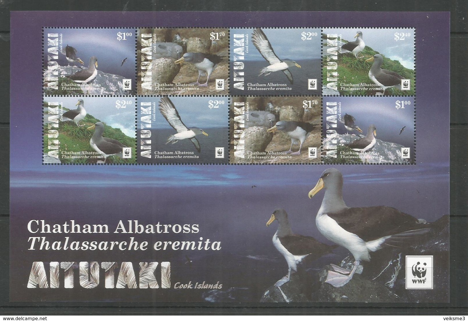 AITUTAKI - MNH - Animals - Birds - WWF - Altri & Non Classificati