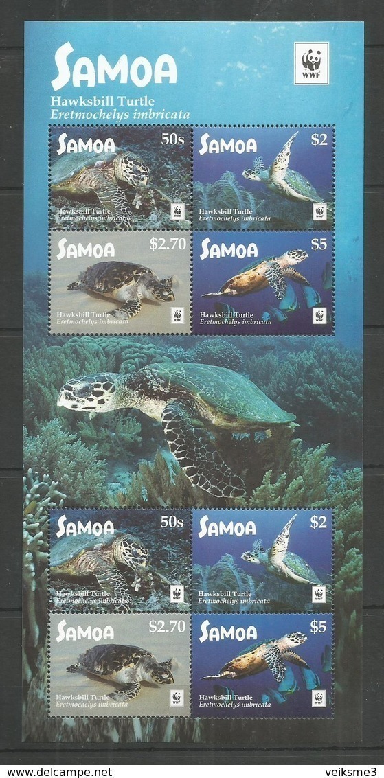SAMOA - MNH - Animals - Turtles - WWF - Schildpadden