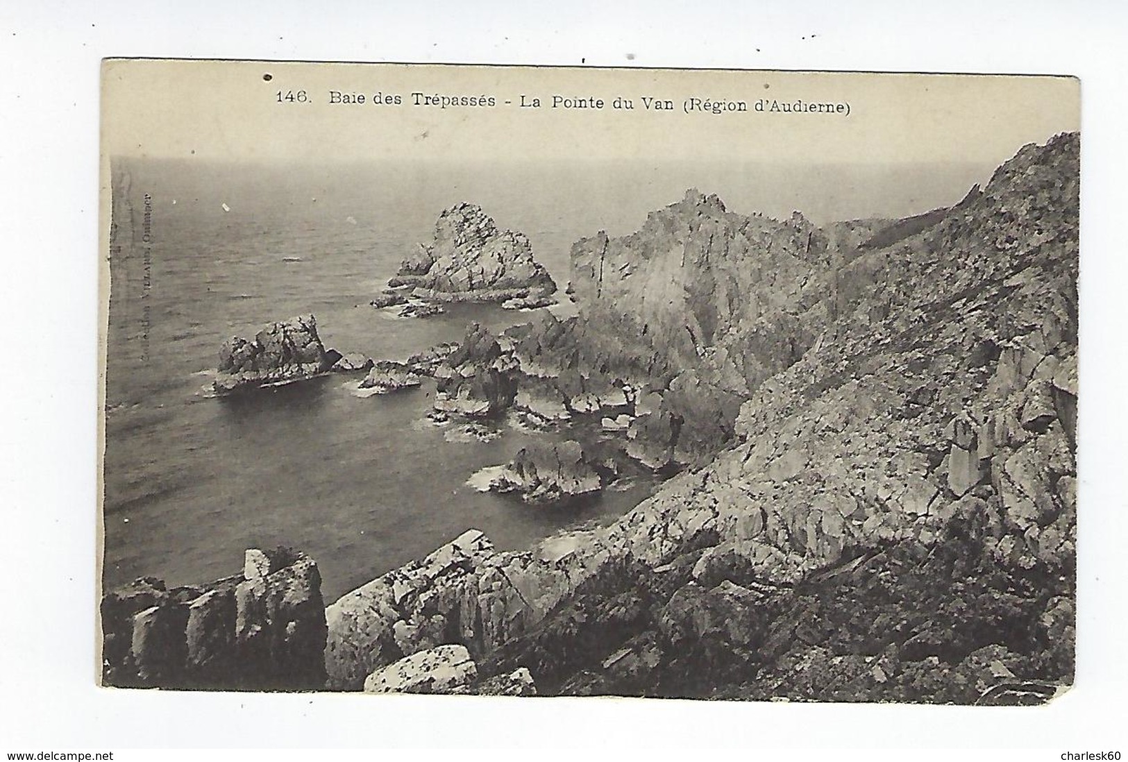 CPA 29 Audierne Baie Des Trépassés La Pointe Du Van - Cléden-Cap-Sizun