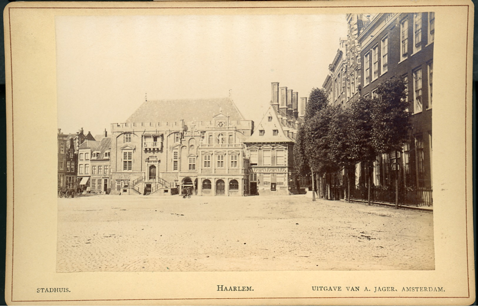 HOLLANDE _ HAARLEM,  8 cartes (formmat cabinet) de très bonne qualité (un seul envoi!)