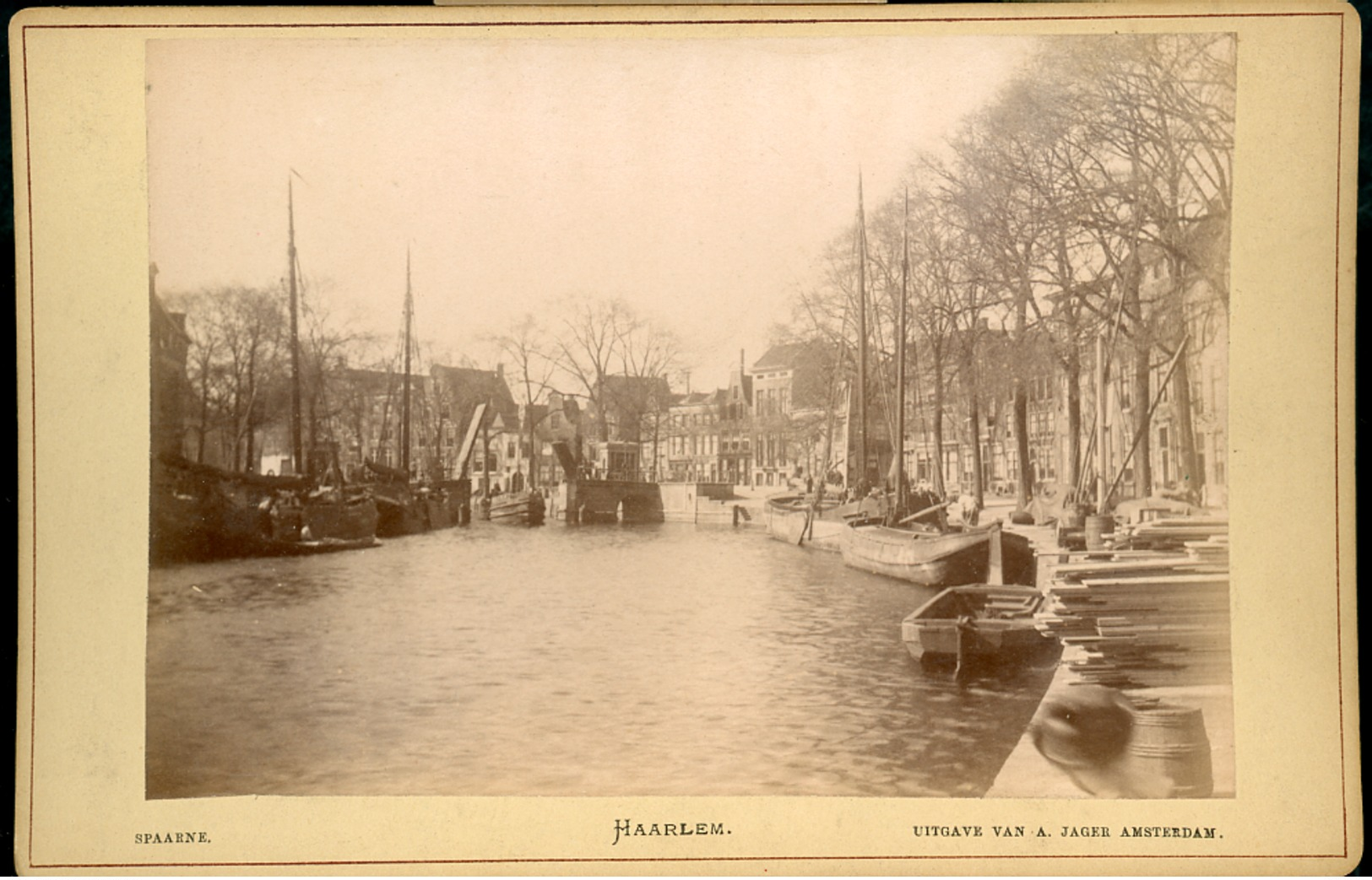 HOLLANDE _ HAARLEM,  8 cartes (formmat cabinet) de très bonne qualité (un seul envoi!)