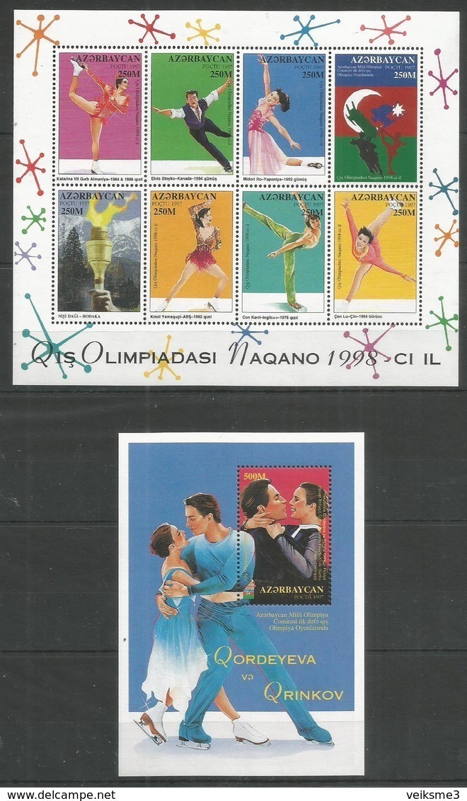 AZERBAIJAN -  MNH - Sport - Olympic Games - Nagano 1998 - Altri & Non Classificati