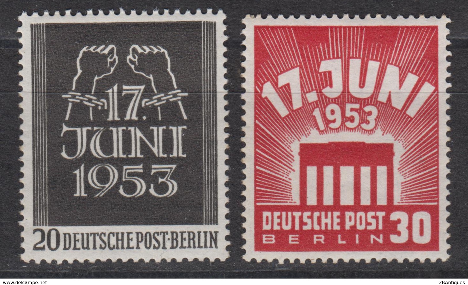 BERLIN 1953 - Michel Nr. 110-111 Postfrisch MNH** - Ungebraucht