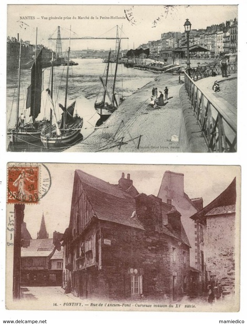 104  Cartes aux thèmes très variés. Etat correct dans l'ensemble. Prix de départ 5 euros. Lot n° 59 Toutes scannées