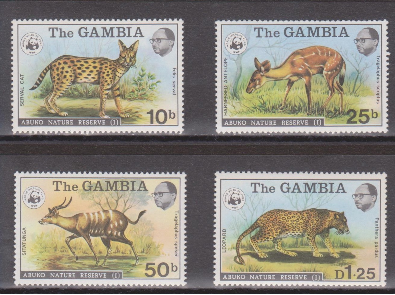 Gambia - 1976 WWF Abuko Naturschutzgebiet Wildtiere ** - Other & Unclassified