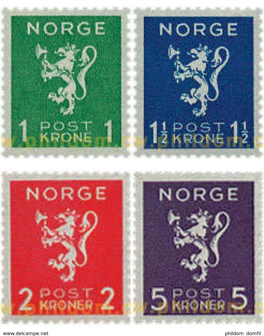 Ref. 101877 * MNH * - NORWAY. 1940. VALUES . CIFRAS - Unused Stamps