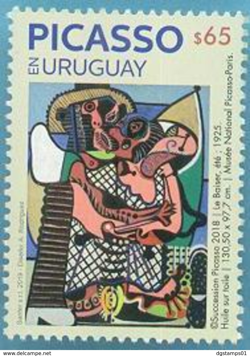 Uruguay 2019 ** SELLO.  Homenaje A Picasso - Picasso