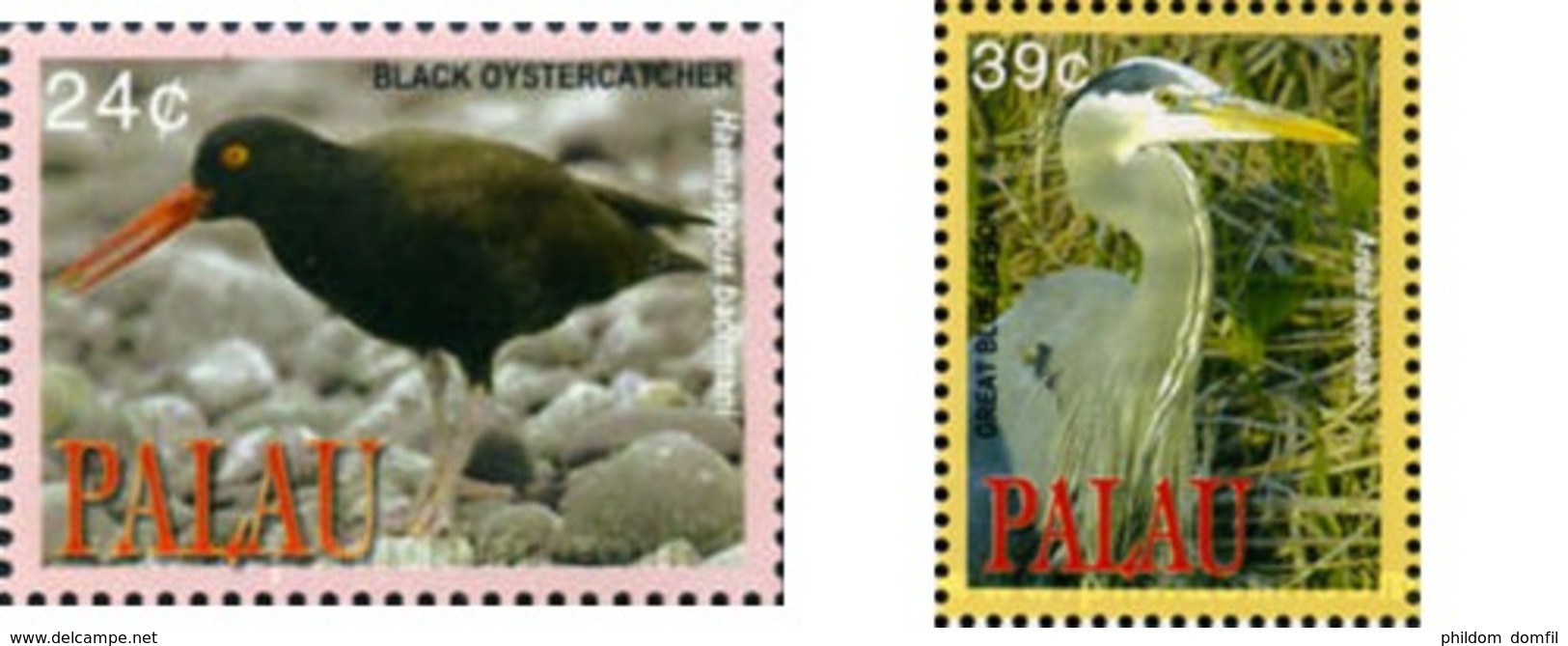 Ref. 181058 * MNH * - PALAU. 2006. FAUNA. BIRDS . FAUNA. AVES - Palau