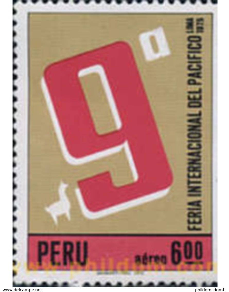 Ref. 352395 * MNH * - PERU. 1975. FERIA INTERNACIONAL DEL PACIFICO - Peru