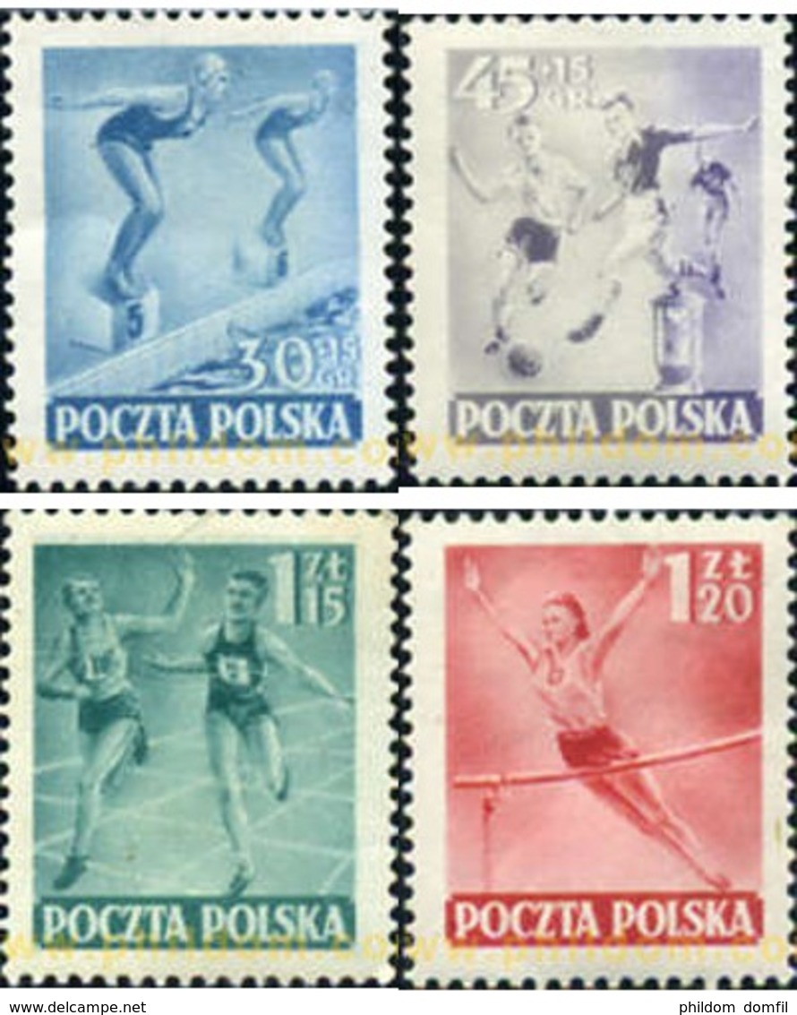 Ref. 61541 * MNH * - POLAND. 1952. SPORTS . DEPORTES - Neufs