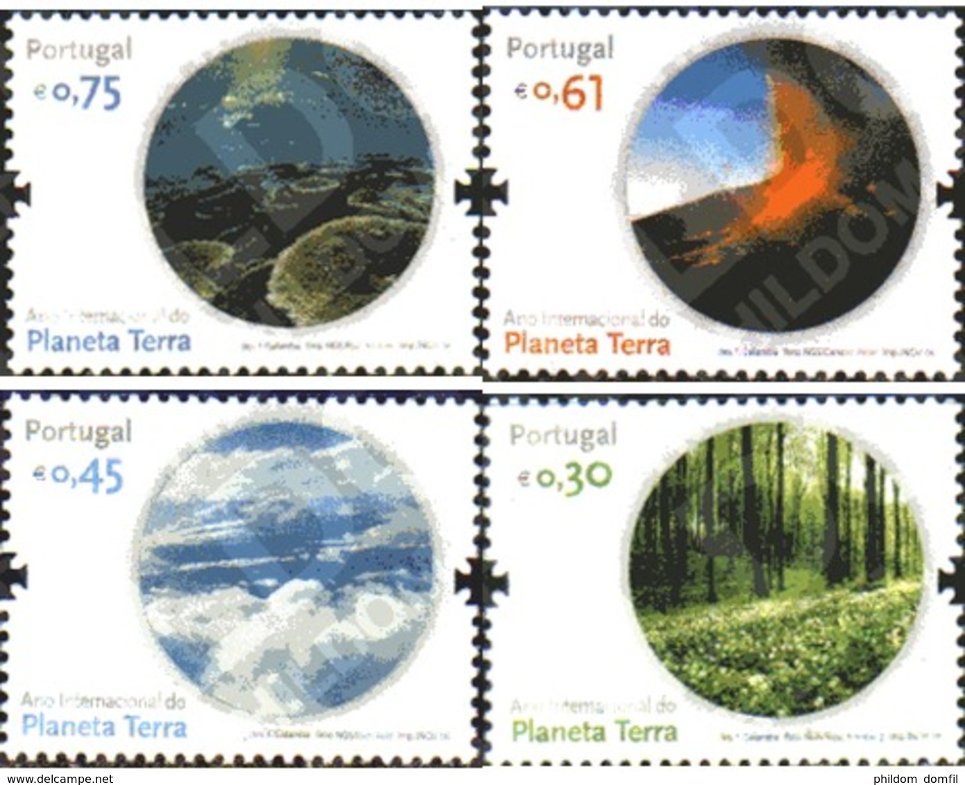 Ref. 214346 * MNH * - PORTUGAL. 2008. INTERNATIONAL YEAR OF PLANET EARTH . AÑO INTERNACIONAL DEL PLANETA TIERRA - Neufs