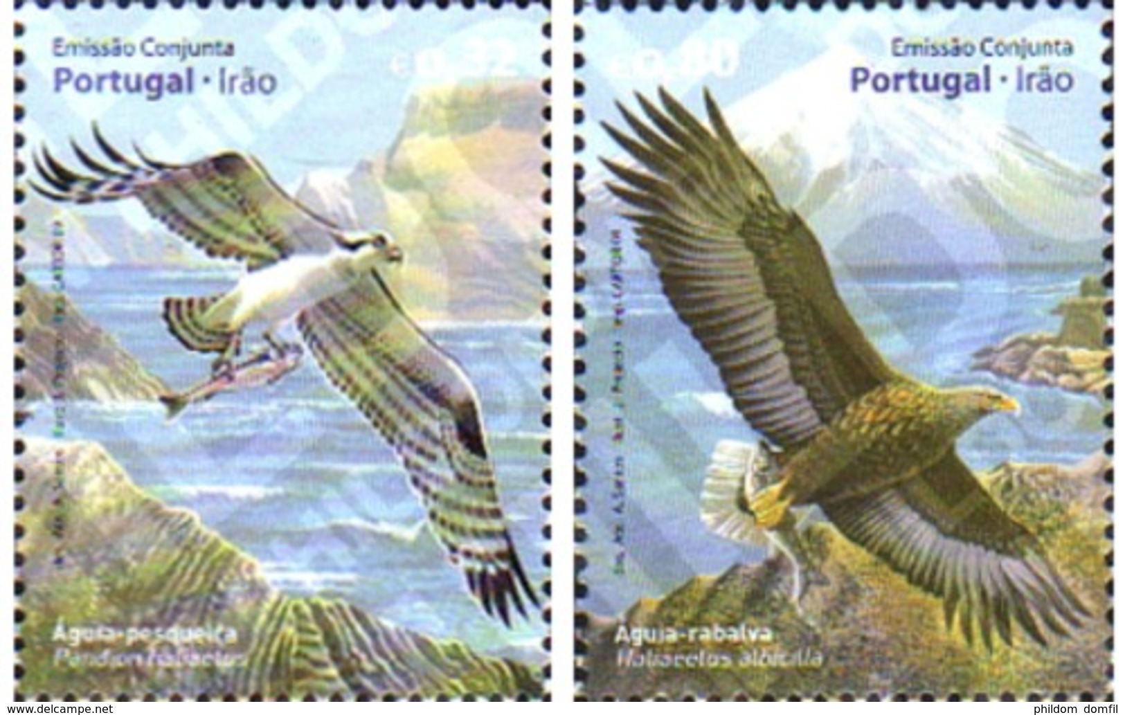 Ref. 234533 * MNH * - PORTUGAL. 2009. SEA EAGLE . AGUILA PESCADORA - Águilas & Aves De Presa