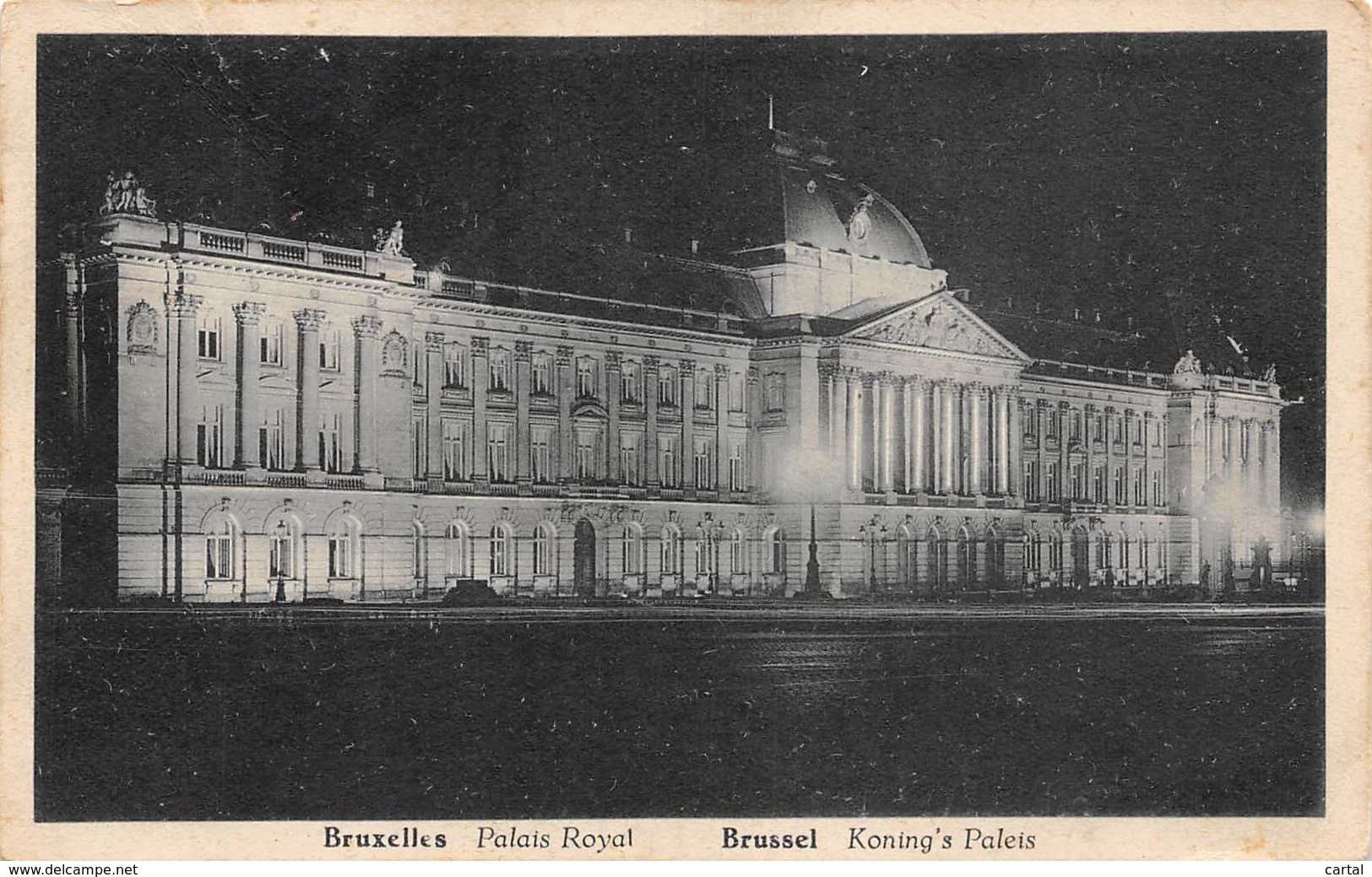 BRUXELLES - Palais Royal - Brussel Bij Nacht