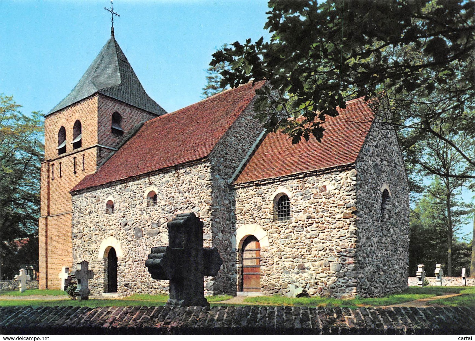 CPM - Domein BOKRIJK - Openluchtmuseum - Kerkje Uit Erpekom, Grote-Broget Met Toren Uit De 16e Eeuw - Genk