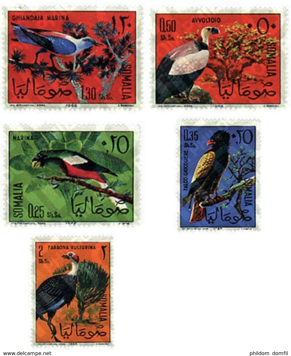 Ref. 35784 * MNH * - SOMALIA. 1966. BIRDS . AVES - Otros & Sin Clasificación