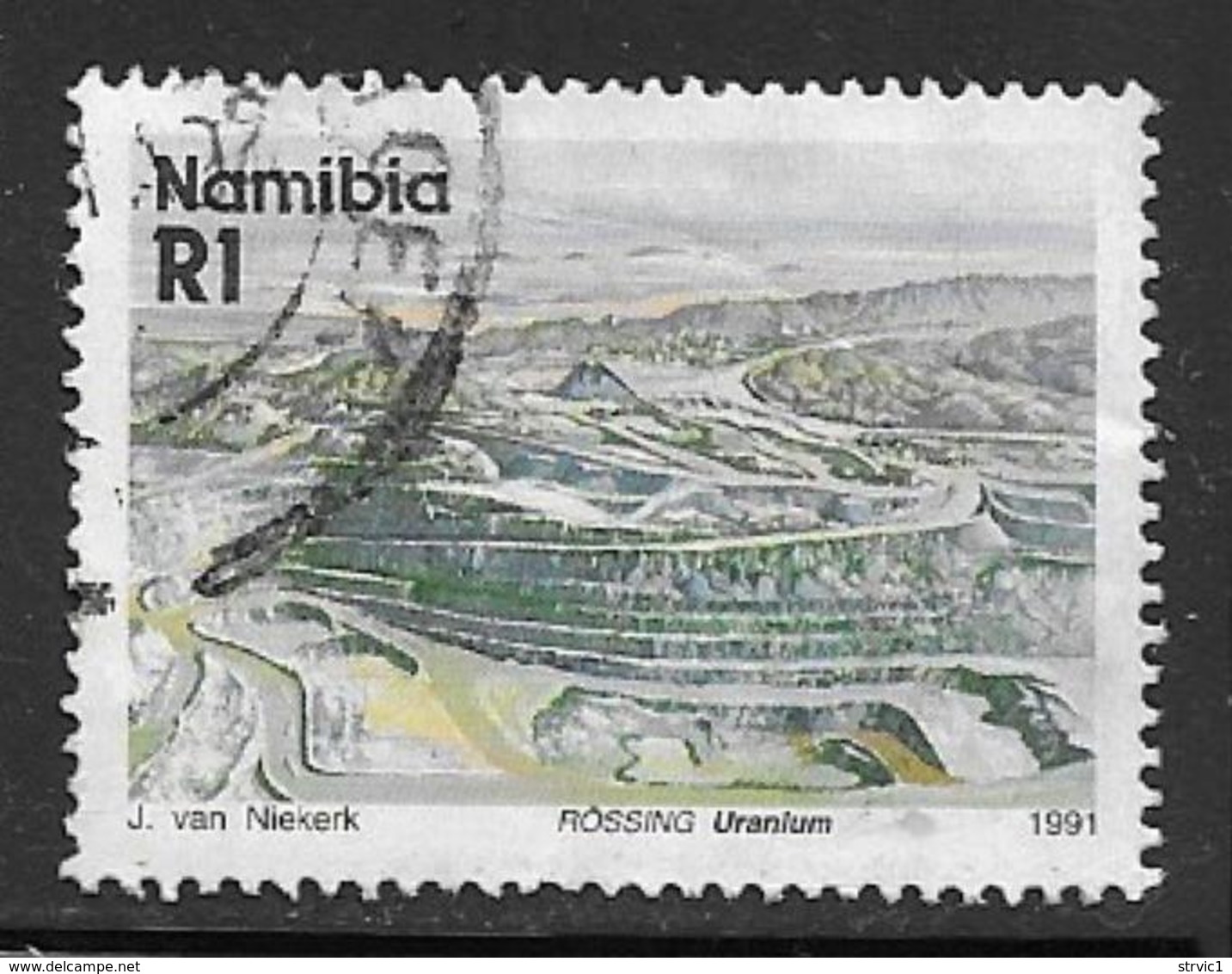 Namibia Scott # 686 Used Mine, 1991 - Namibia (1990- ...)