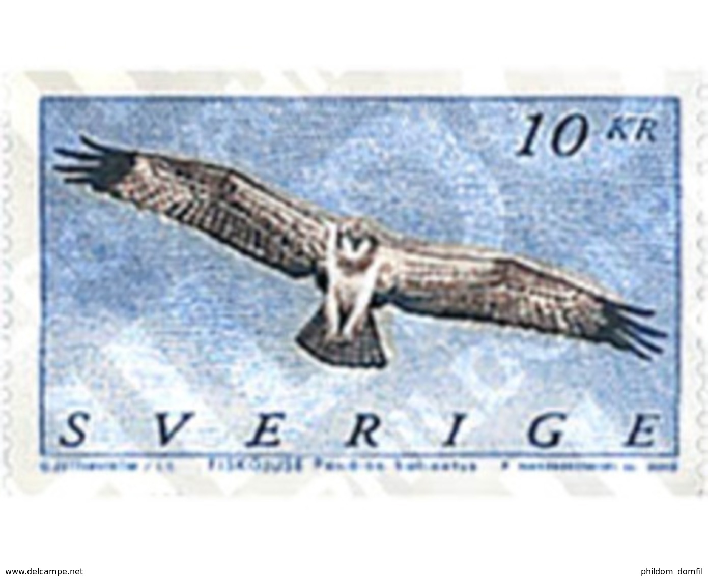 Ref. 87986 * MNH * - SWEDEN. 2002. BIRDS . AVES - Nuevos