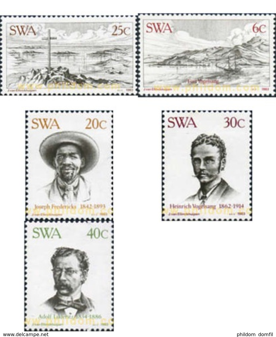 Ref. 363431 * MNH * - SOUTH WEST AFRICA. 1983. FAMOUS PEOPLE . PERSONAJES - Zuidwest-Afrika (1923-1990)