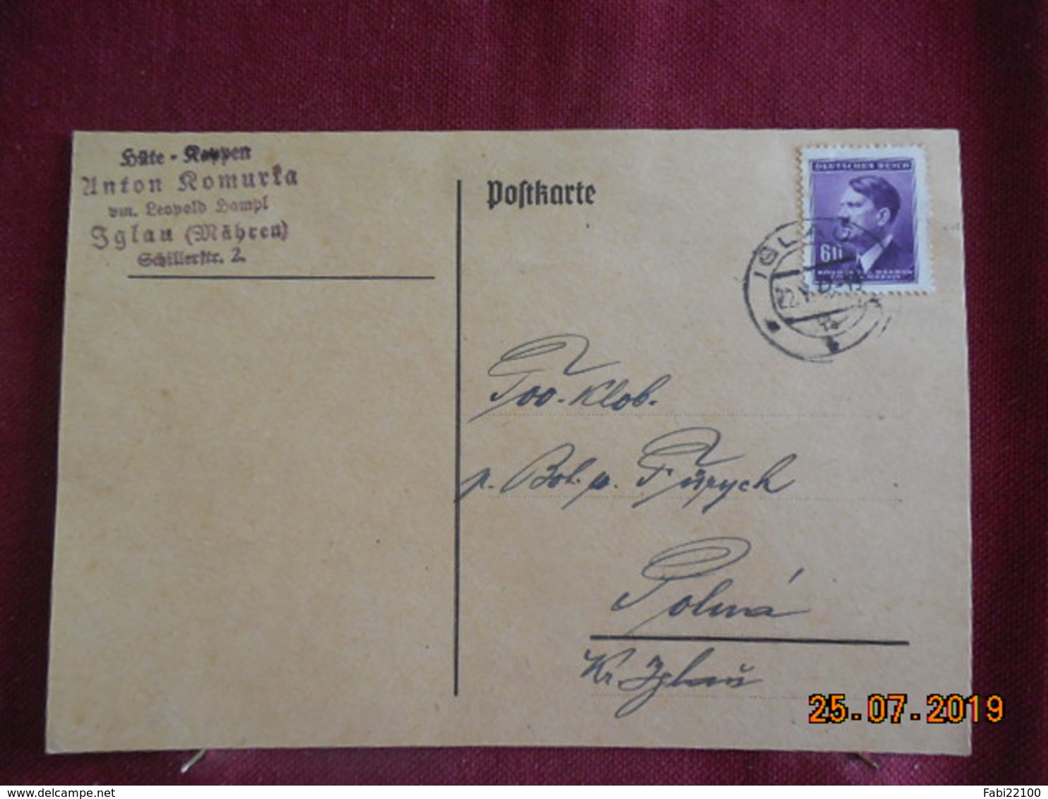 Carte De 1943 à Destination De Polina - Lettres & Documents