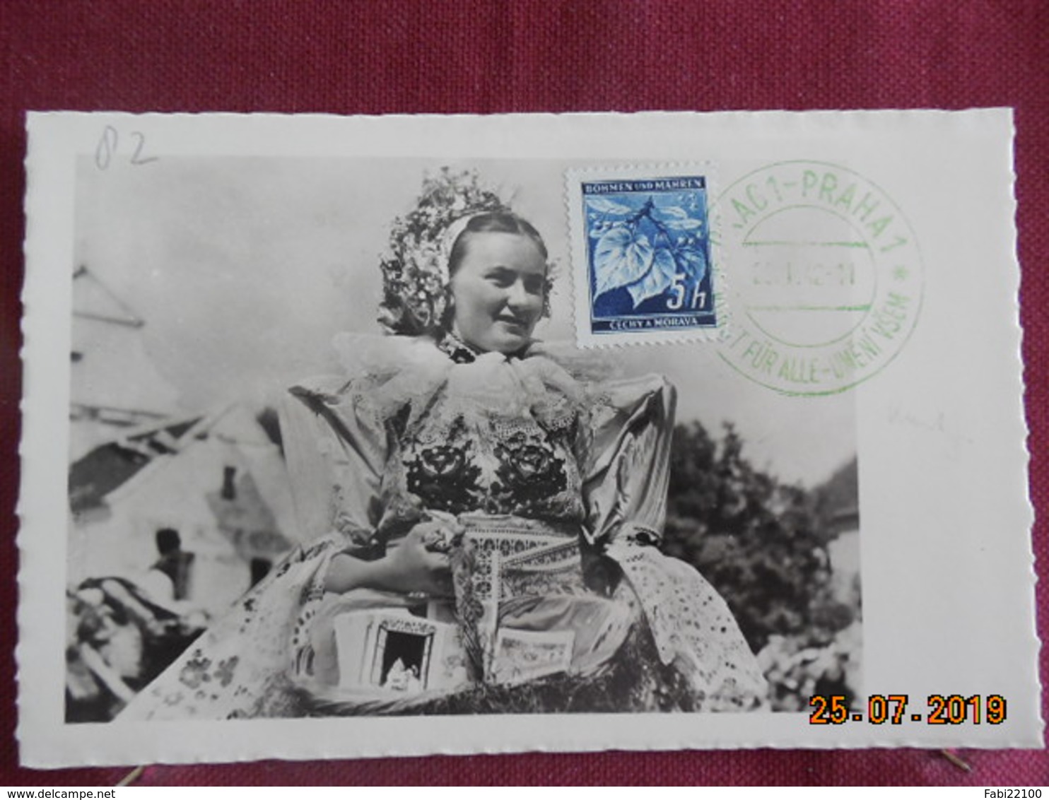 Carte De 1942 -costumes Nationaux- - Lettres & Documents