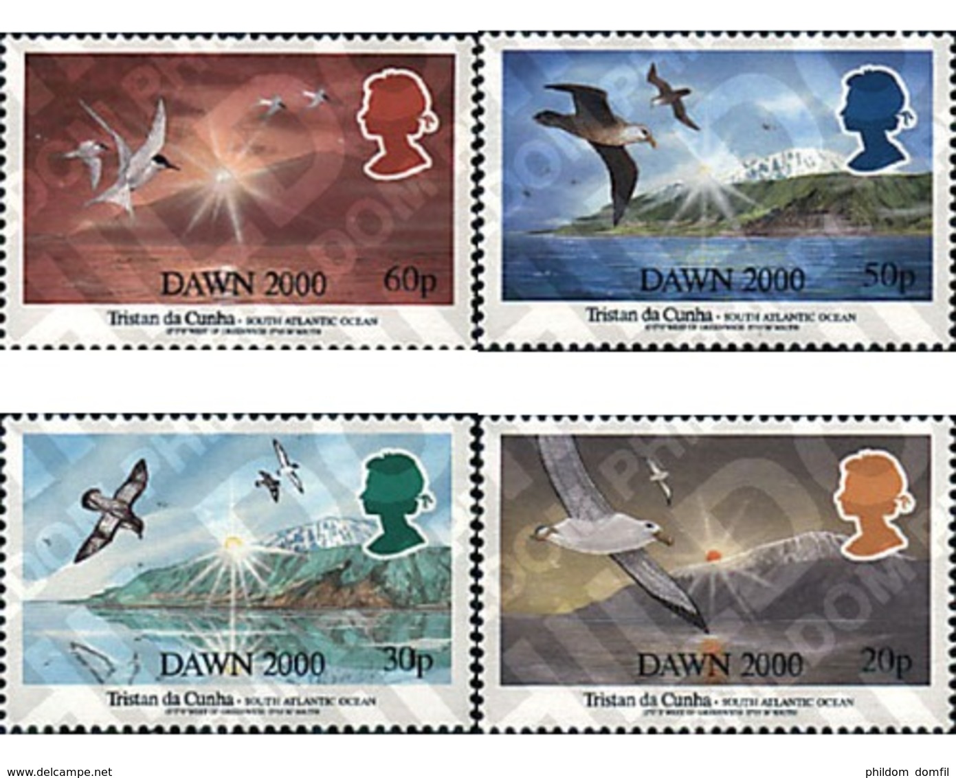 Ref. 69498 * MNH * - TRISTAN DA CUNHA. 2000. MILLENNIUM . MILENIO - Altri & Non Classificati