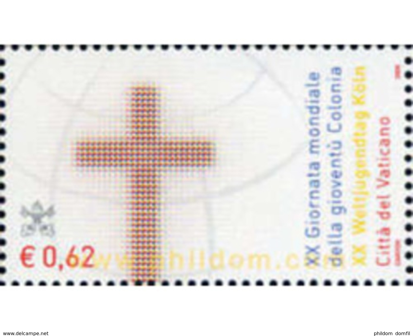 Ref. 160497 * MNH * - VATICAN. 2005. YOUTH WORLD DAY . DIA MUNDIAL DE LA JUVENTUD - Unused Stamps