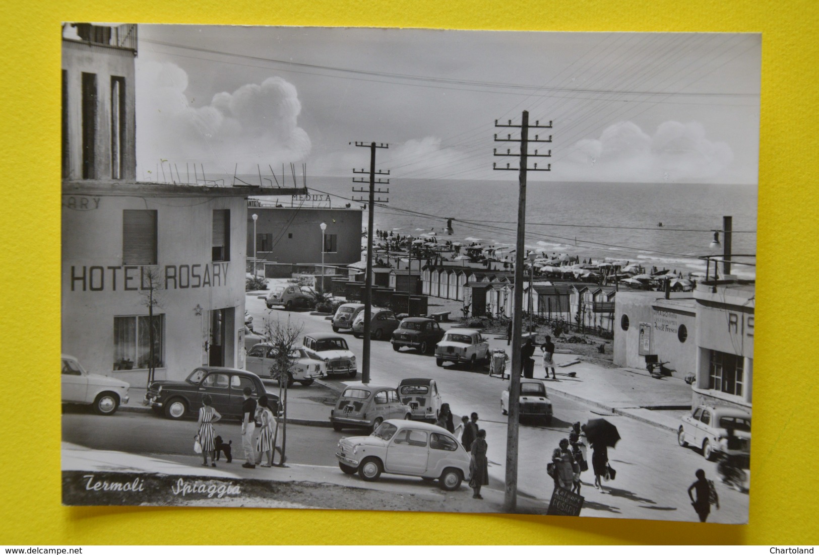 Cartolina Termoli Spiaggia 1960 - Campobasso