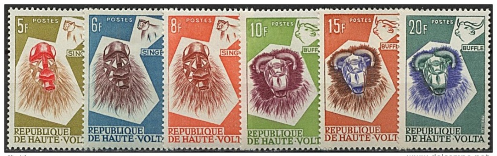 Haute-Volta, N° 071 à N° 088** Y Et T, 71 / 88 - Alto Volta (1958-1984)