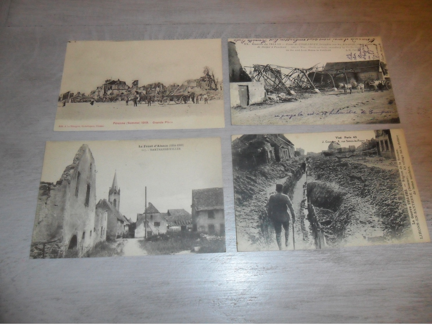 Beau Lot De 50 Cartes Postales De France  Ruines  Guerre       Mooi Lot Van 50 Postkaarten Van Frankrijk Ruinen  Oorlog - 5 - 99 Cartes