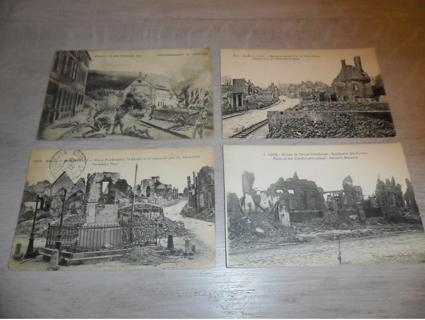 Beau Lot De 50 Cartes Postales De France  Ruines  Guerre       Mooi Lot Van 50 Postkaarten Van Frankrijk Ruinen  Oorlog - 5 - 99 Cartes