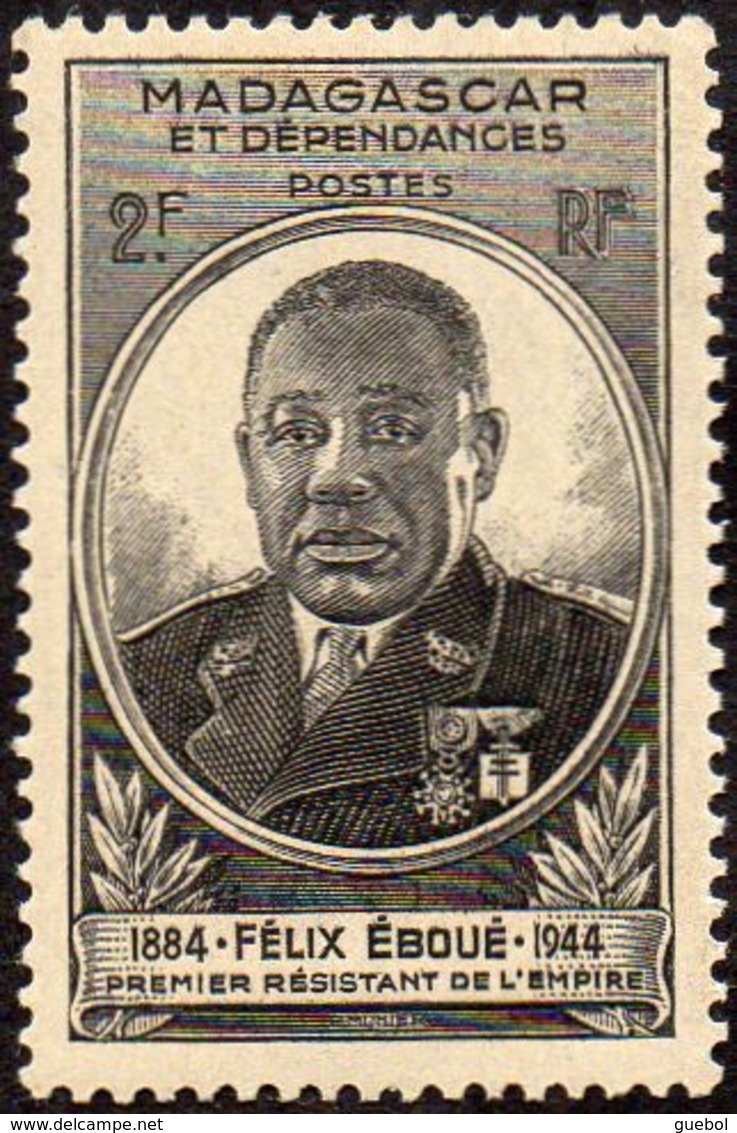 Détail De La Série - Gouverneur - Général Félix Eboué ** Madagascar N° 298. - 1945 Gouverneur-Général Félix Éboué