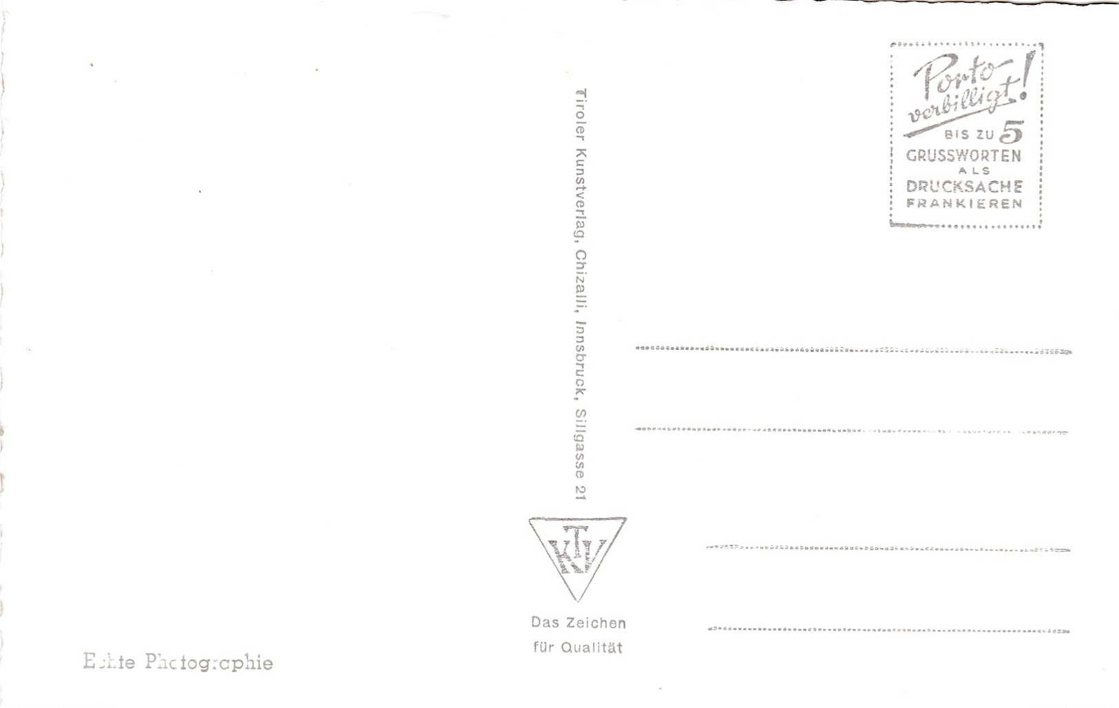 Small Map Postcard Of Gasthof Post,Zirl, Tyrol, Austria,V110. - Zirl