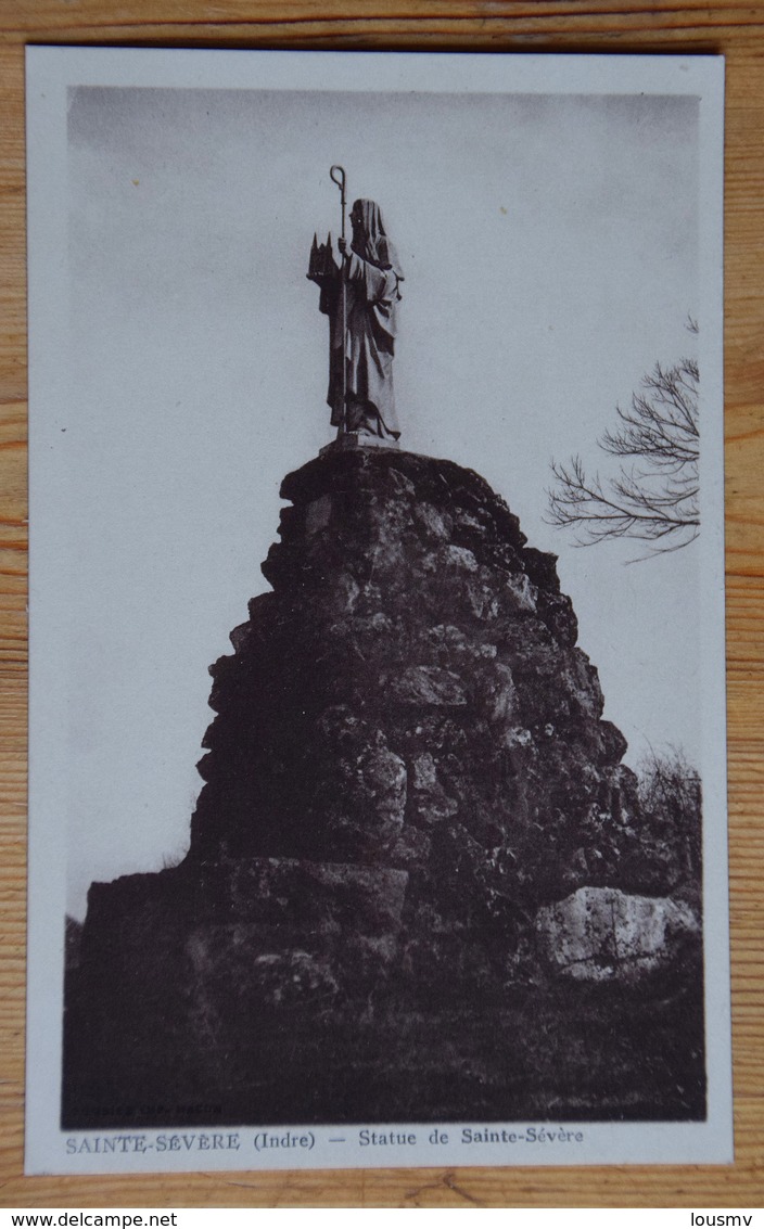 36 : Ste-Sévère-sur-Indre - Statue De Sainte-Sévère - (n°15523) - Otros & Sin Clasificación