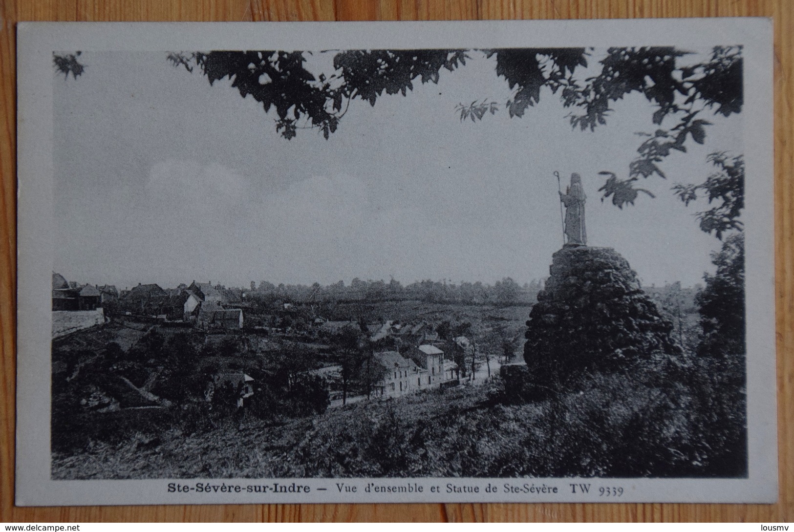 36 : Sainte-Sévère-sur-Indre - Statue De Ste-Sévère - CPSM Format CPA - (n°15525) - Otros & Sin Clasificación