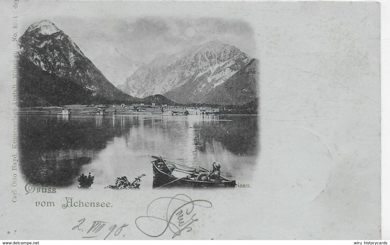 AK 0285  Gruss Vom Achensee - Verlag Hayd Um 1898 - Achenseeorte
