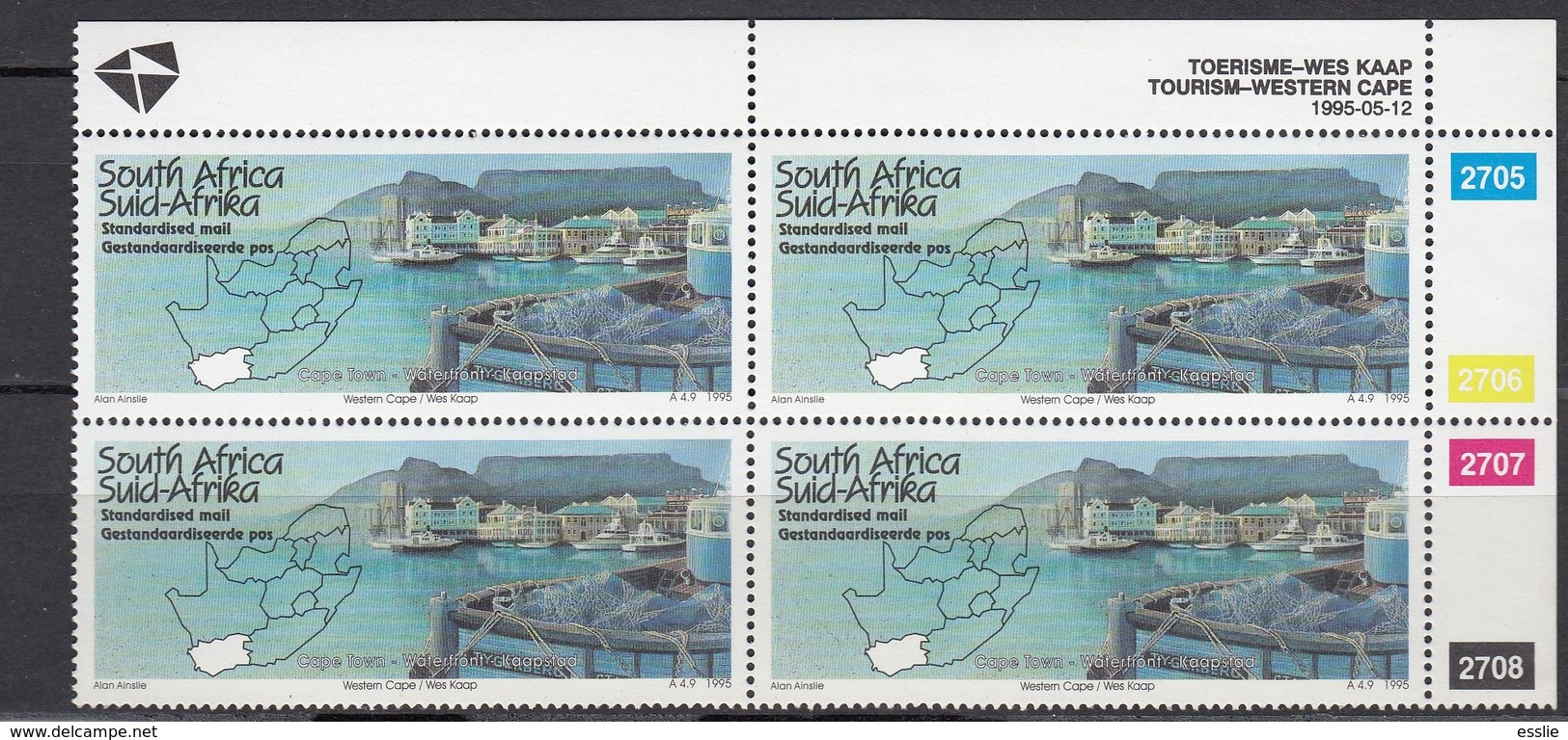 South Africa RSA - 1995 - Tourism - Western Cape Table Mountain Waterfront - Control Block - Neufs