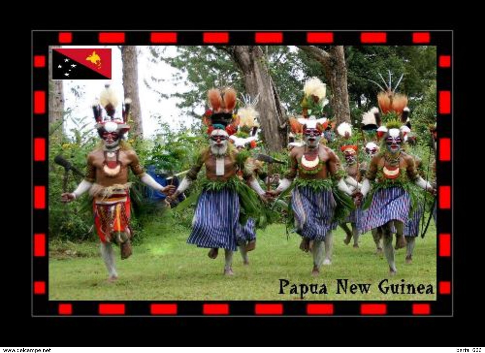 Papua New Guinea People Dancers New Postcard Papua-Neuguinea AK - Papua-Neuguinea