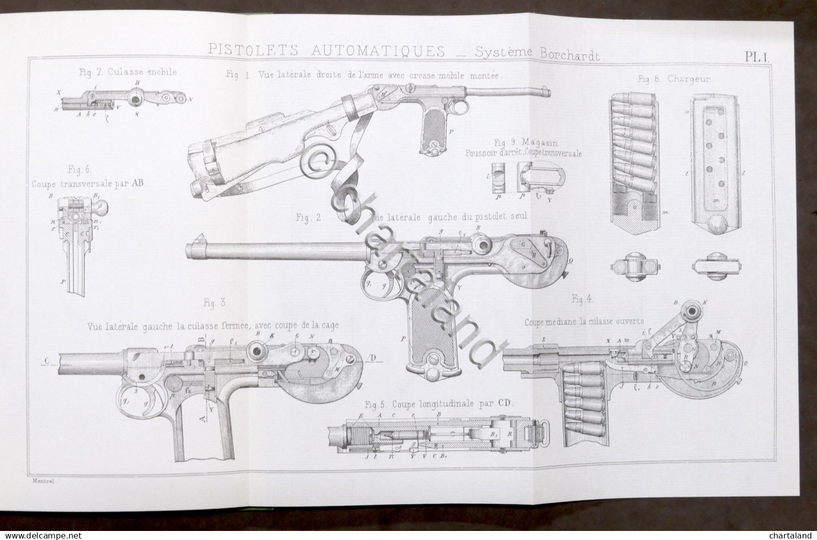 N. Parra - Pistolets Automatiques - Ed. 1899 - Anastatica 1976 - Documenti