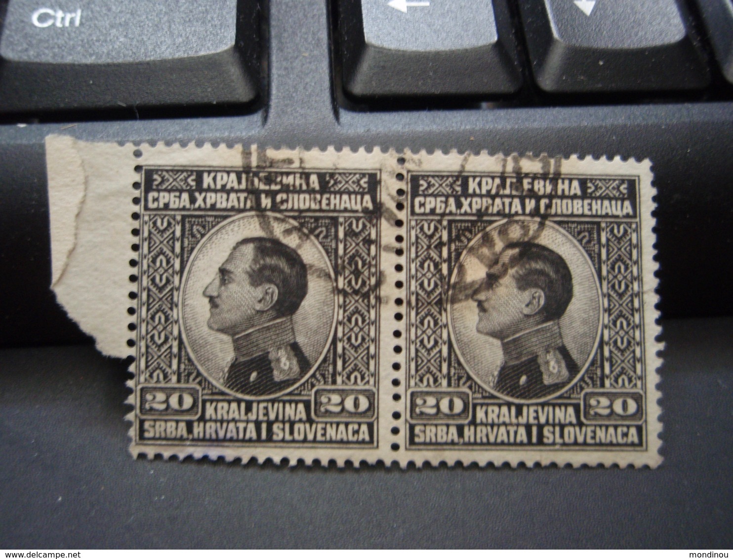 2 Timbres Kraljevina Srba Hrvata I Slovenaca SERBIE - Serbie