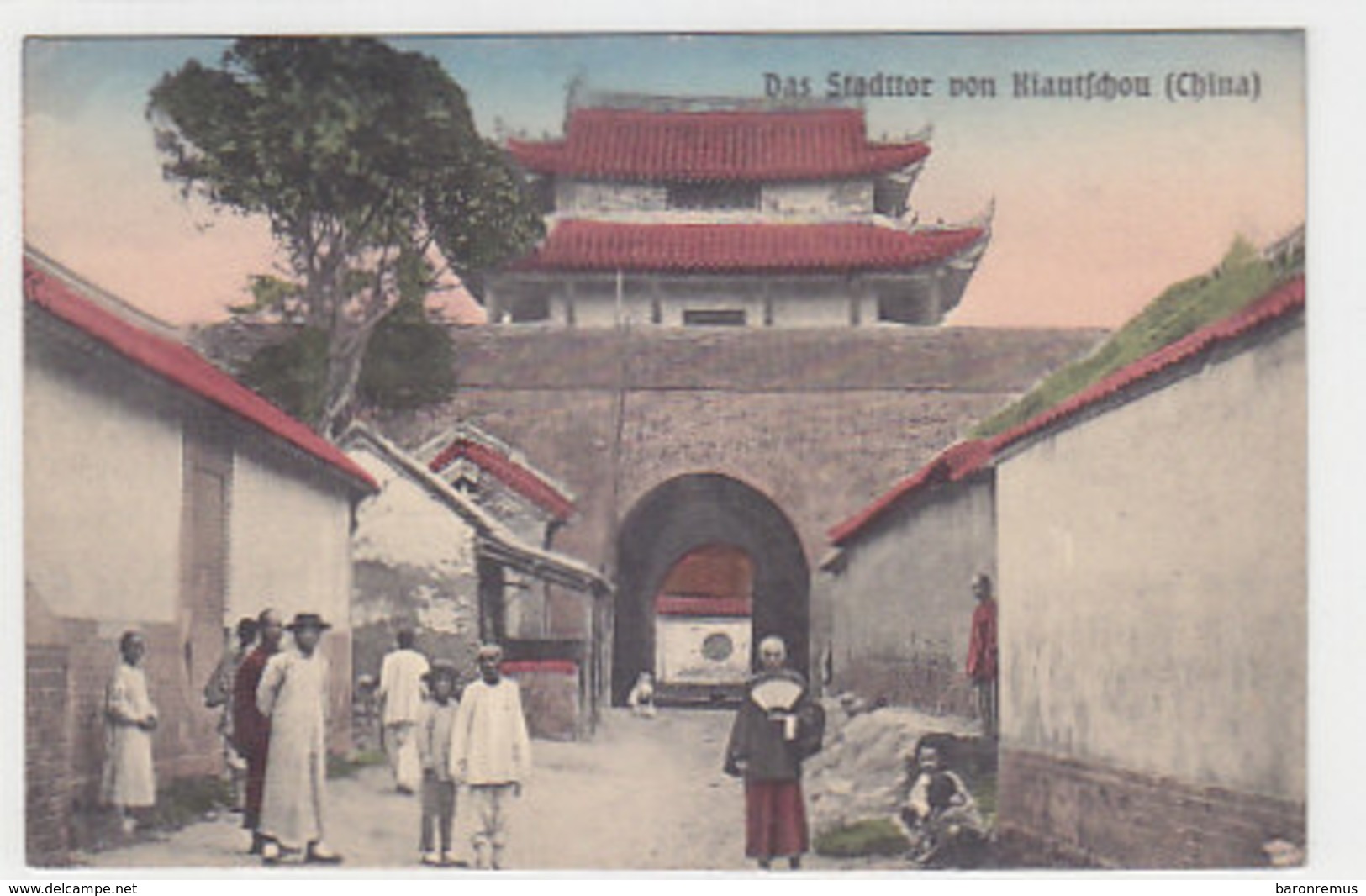 Kiautschou - Das Stadttor - Evang. Mission Berlin      (190723) - China