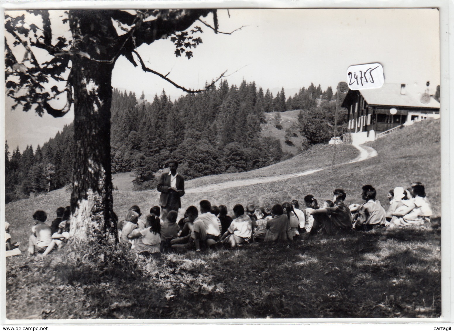 CPM GF-24755-Suisse--Colonie De Vacances Bulle Romont à Rosenjaui -Vente Sans Frais Pour L'acheteur - Romont