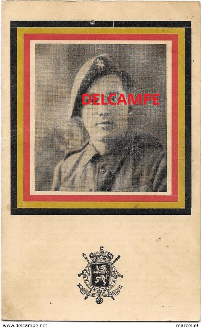 Oorlog Guerre Jules Leysen Hernetals Soldaat Brigade Piron Gesneuveld Te Caen Normandie Augustus 1944 Sergeant - Imágenes Religiosas